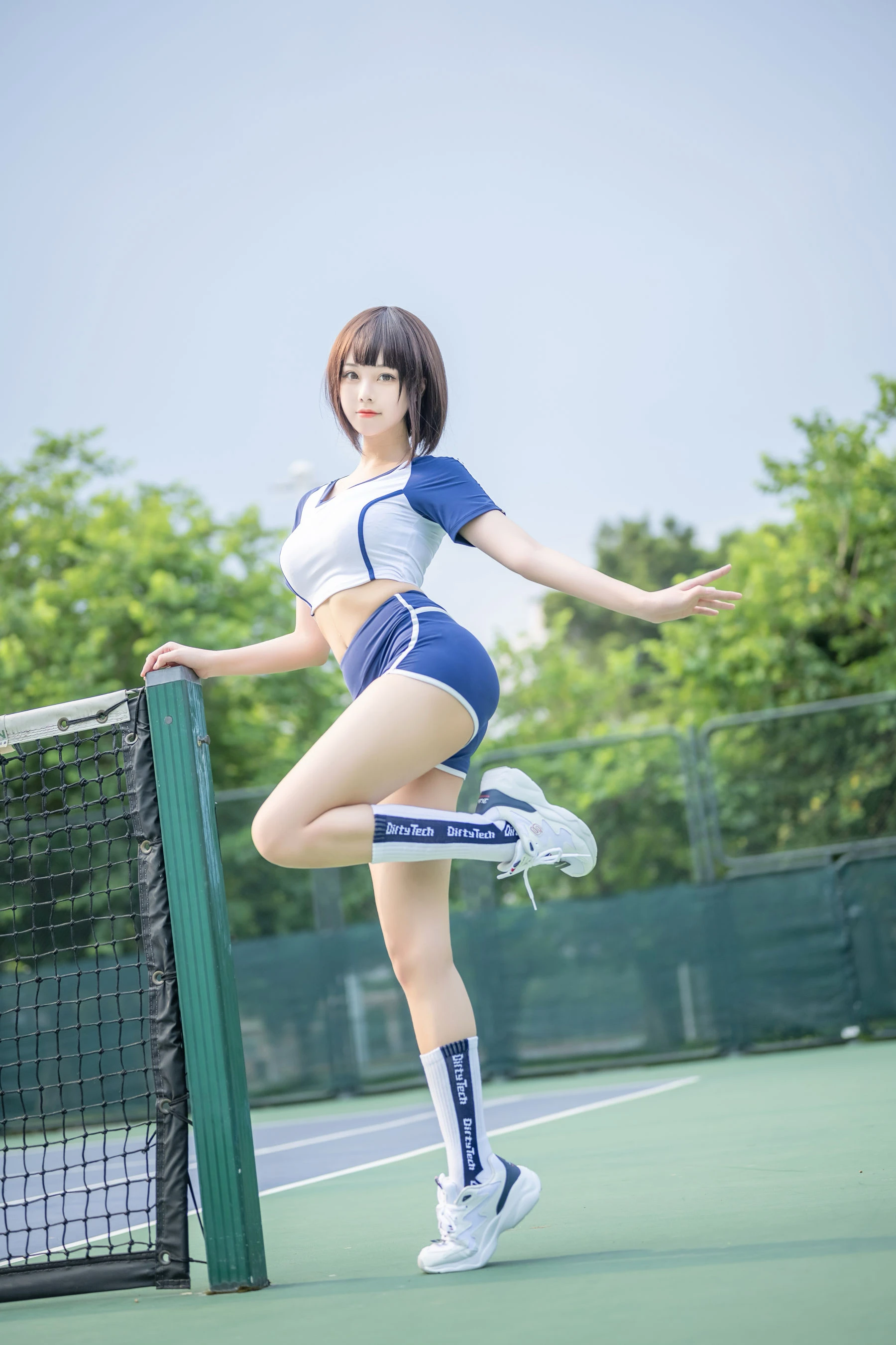 萌系小姐姐蜜汁猫裘 – 体操服插图6