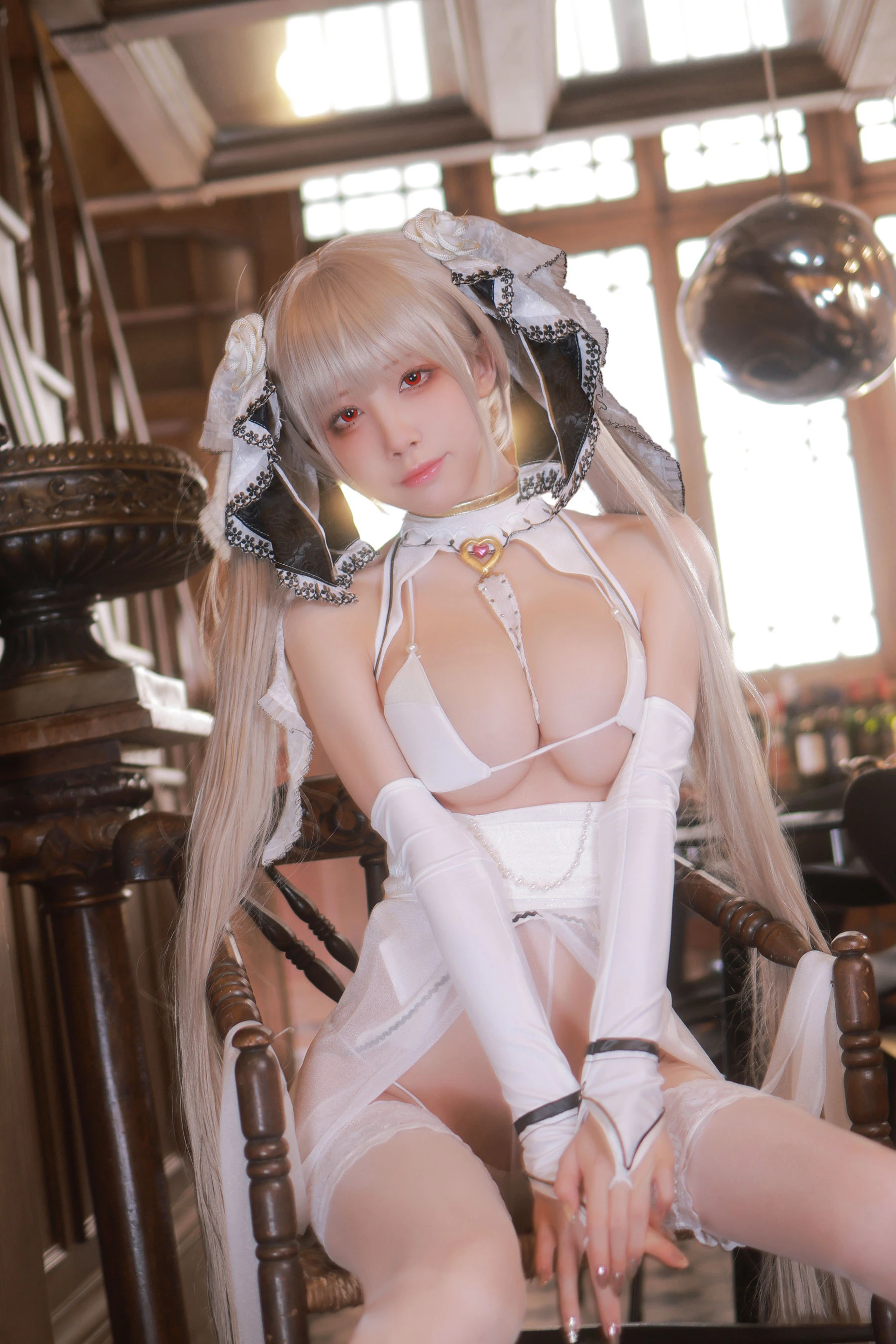 动漫博主水淼aqua – 碧蓝航线 可畏 礼服插图5