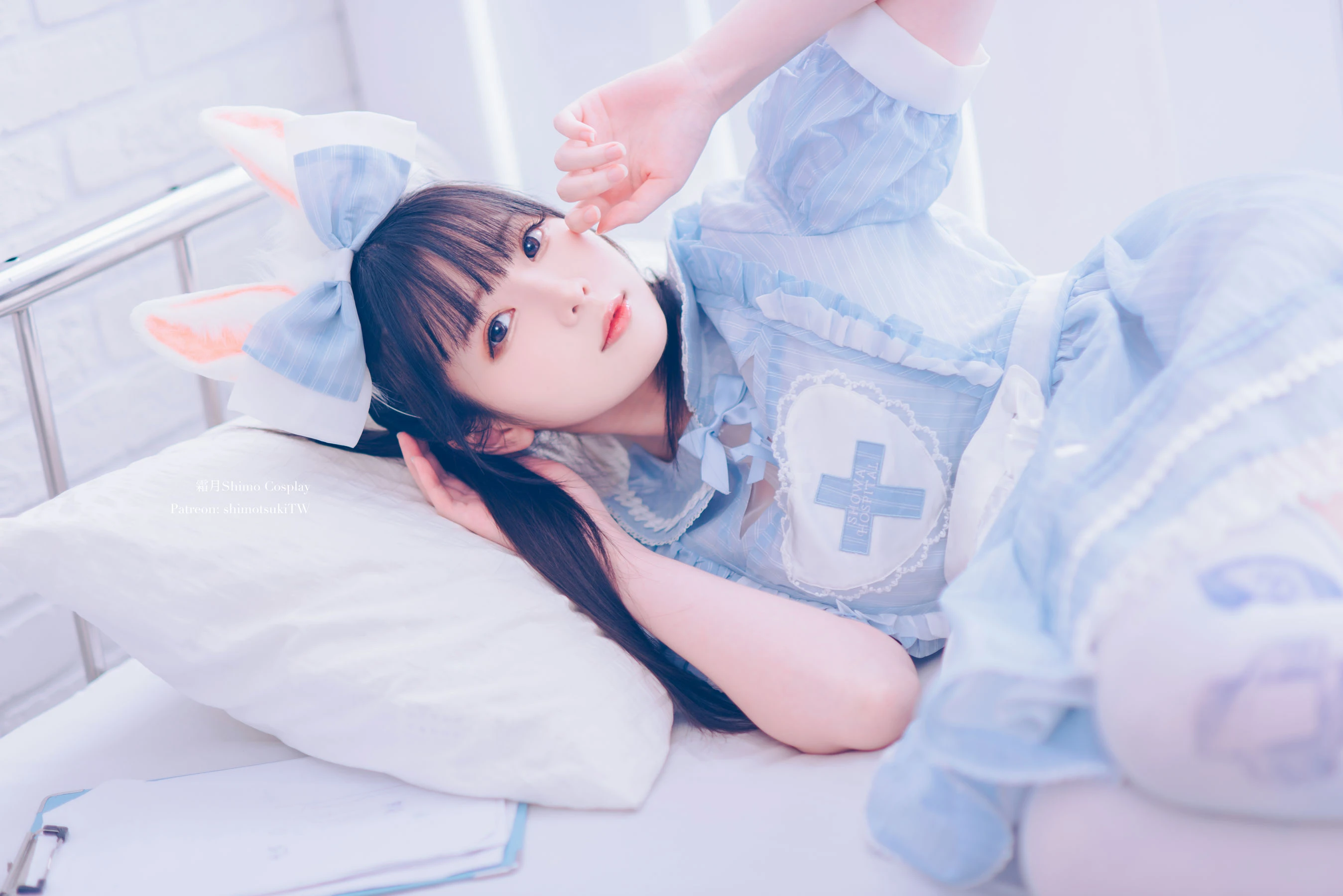 微博妹纸霜月shimo – 女仆裙插图6