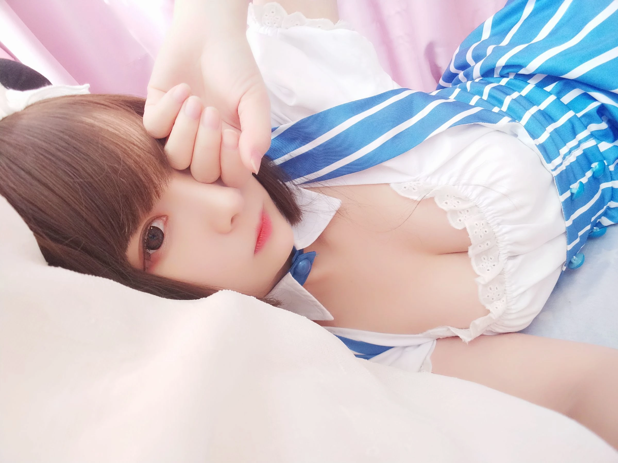 二次元美女古川kagura 加藤惠女仆插图2