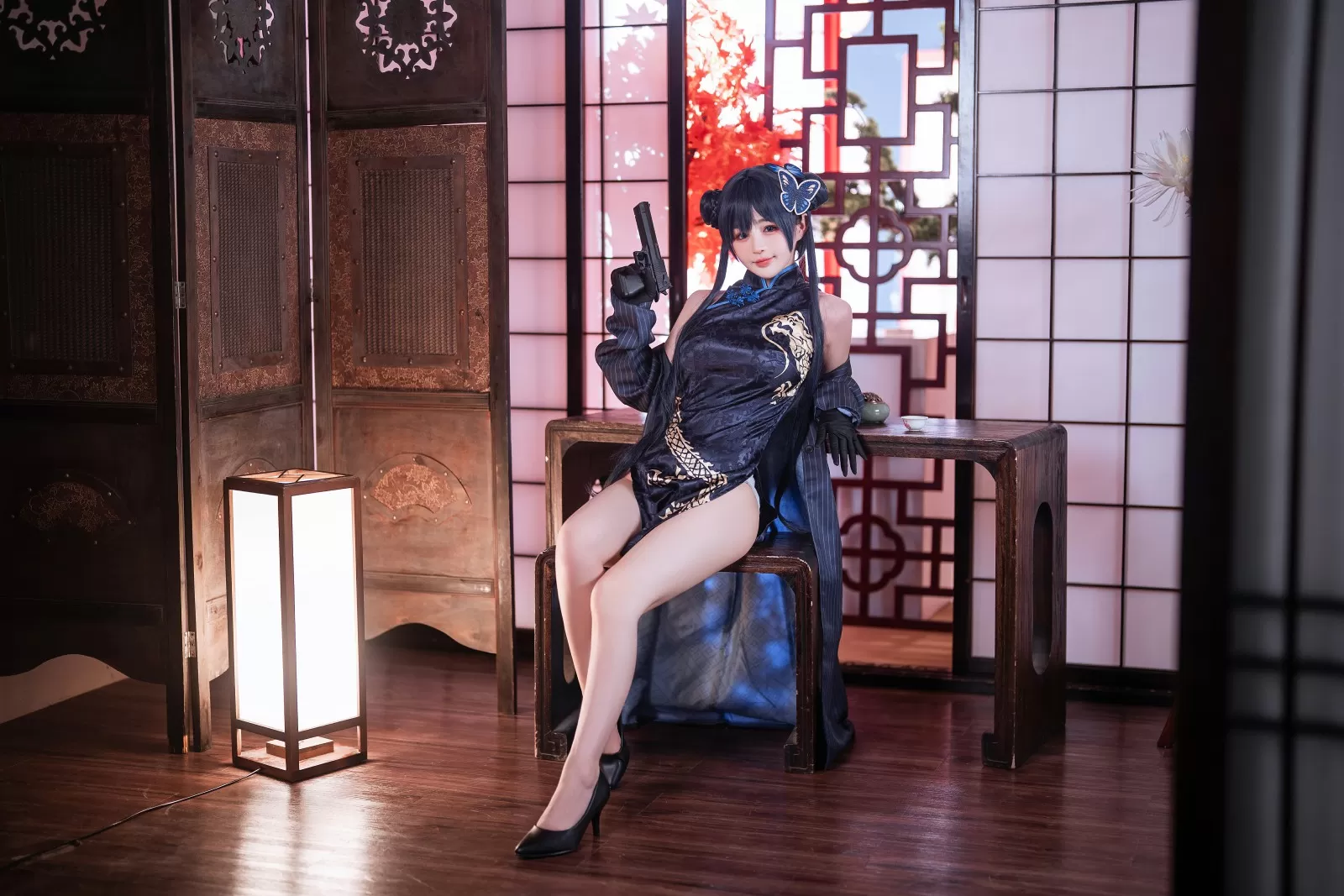 桜井宁宁 – 碧蓝航线 妃咲 [40P]插图4