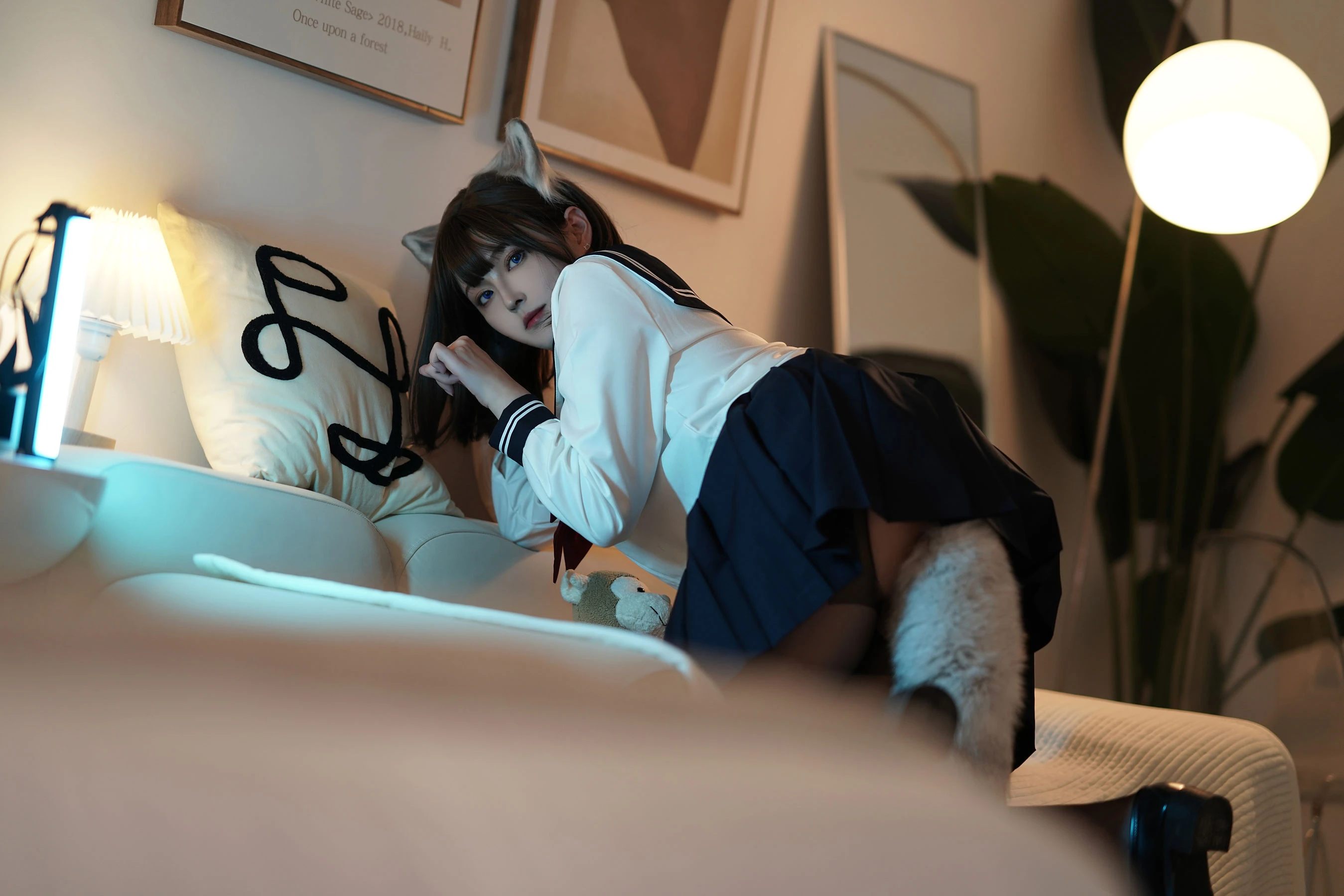 Natsuko夏夏子 – 大尾巴喵插图3