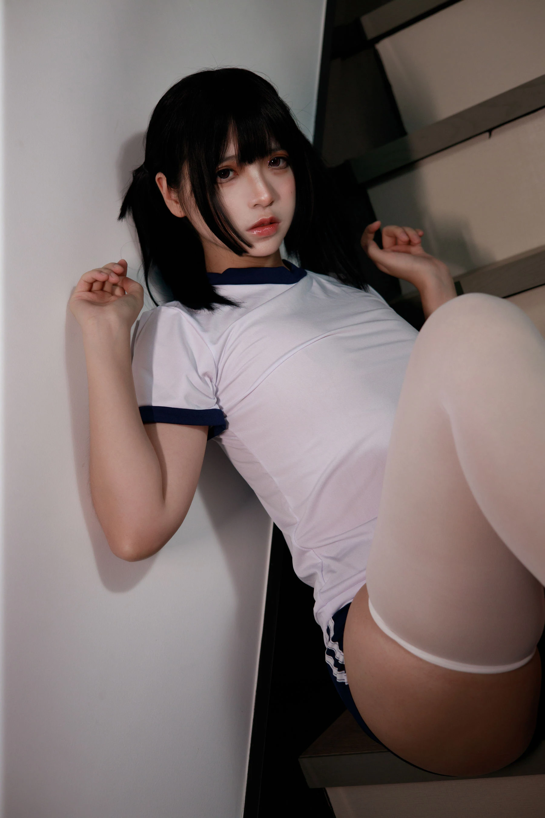 疯猫ss – 白色情人节福袋 体操服插图3