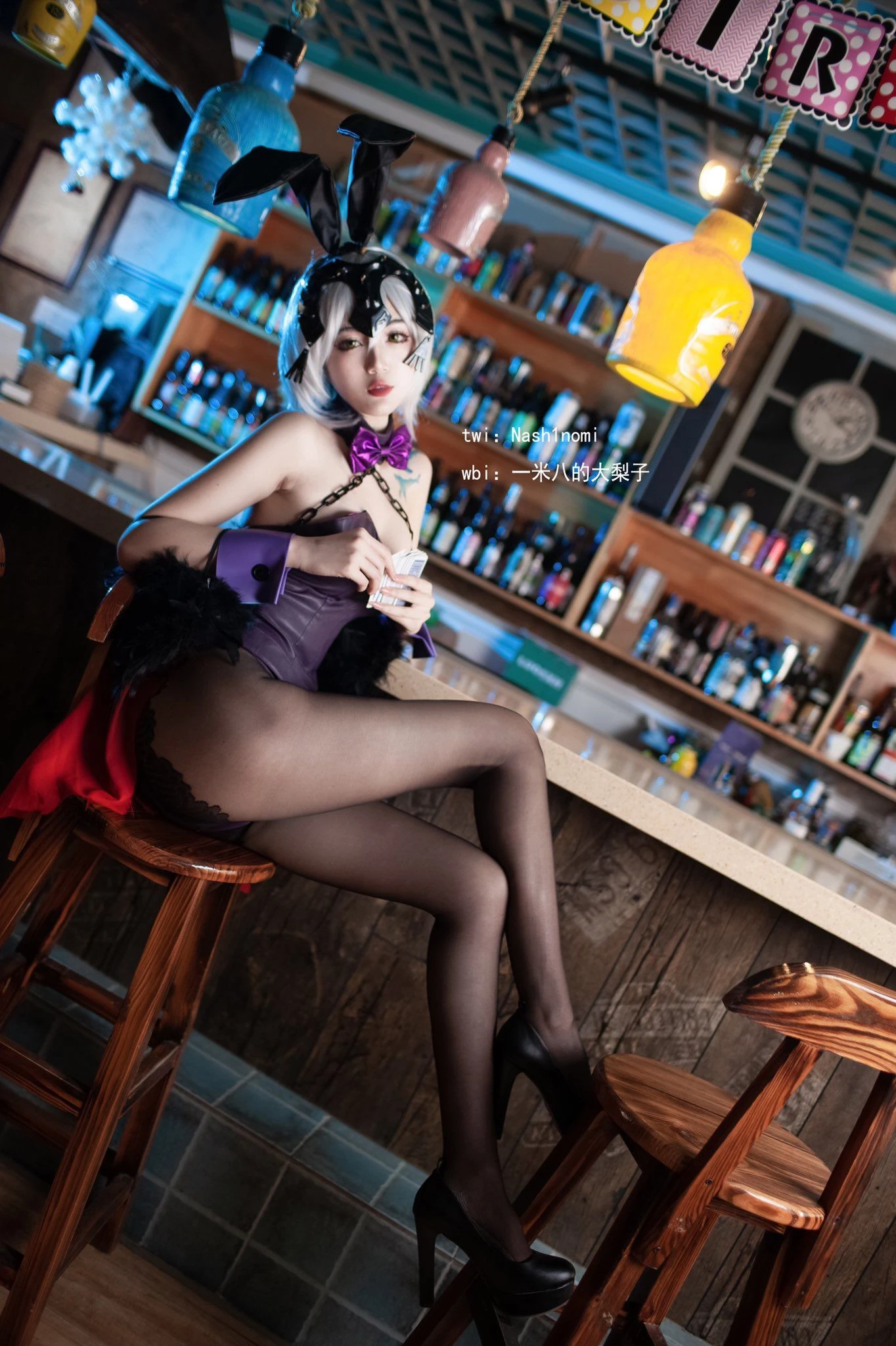 一米八的大梨子 – 黑贞兔女郎插图6