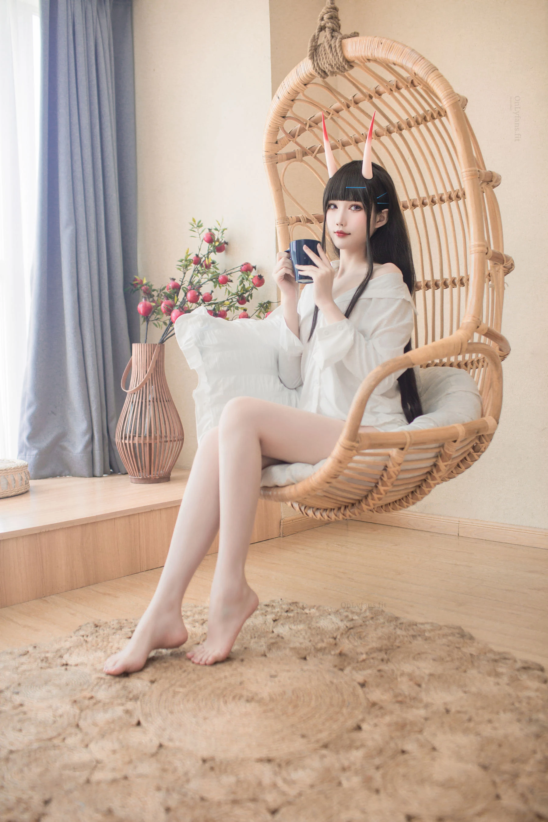 花兮_honoka – 能代 宁静的六叠间高清在线免费欣赏–微密图社-微密图社
