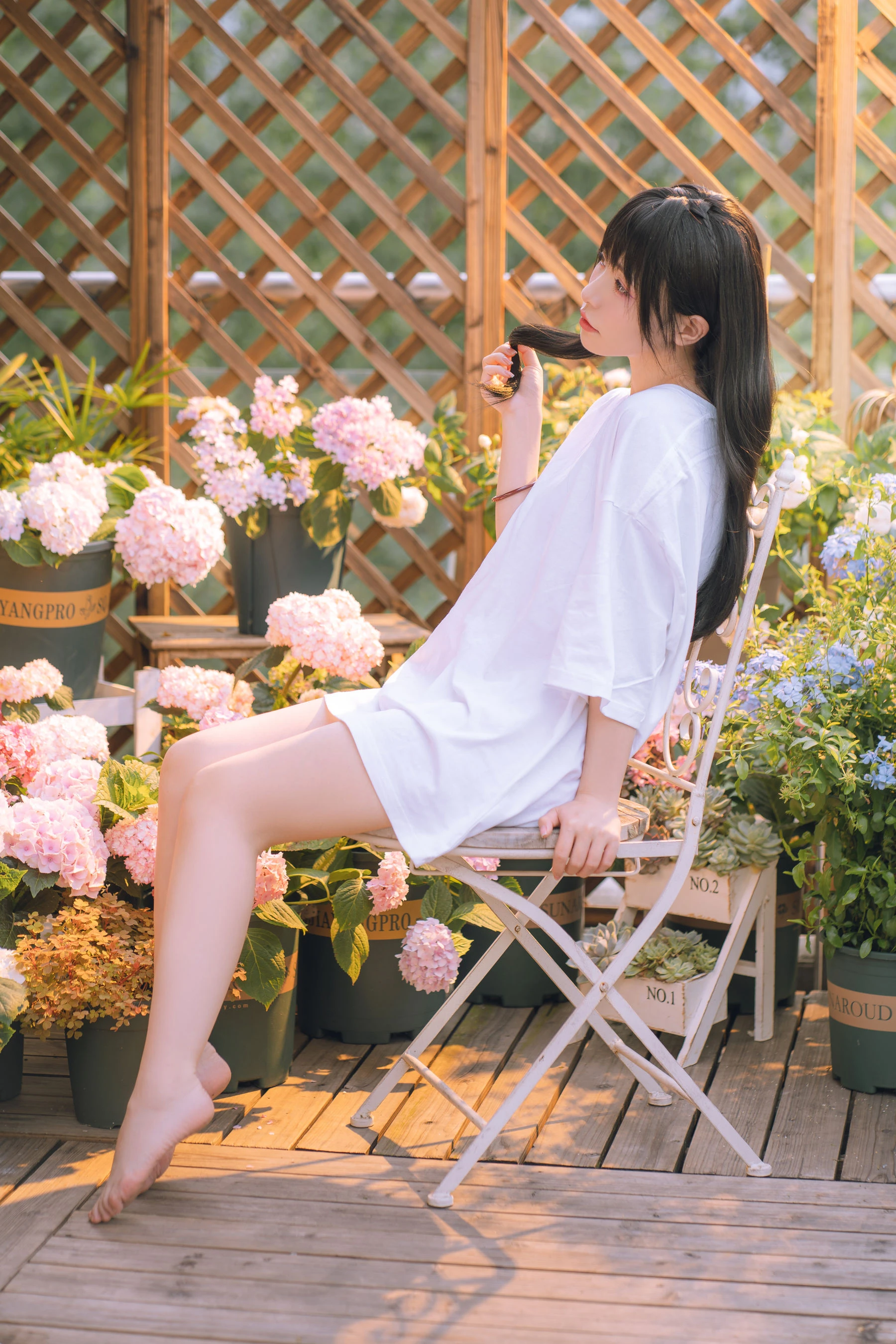爆机少女喵小吉 – 小吉的午后时光 [45P]插图2