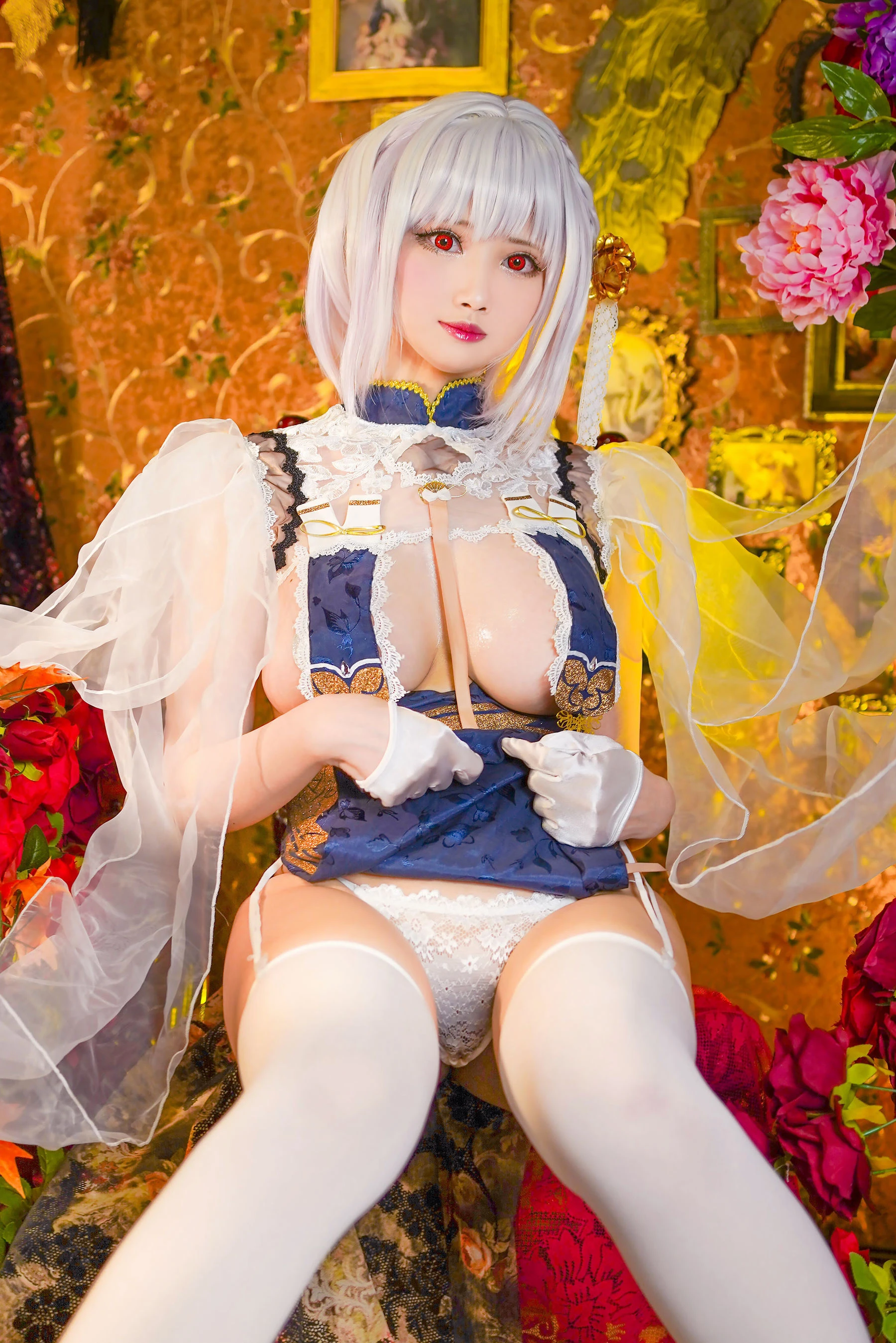 Coser萱-KaYa – 天狼星旗袍 [15P]插图1