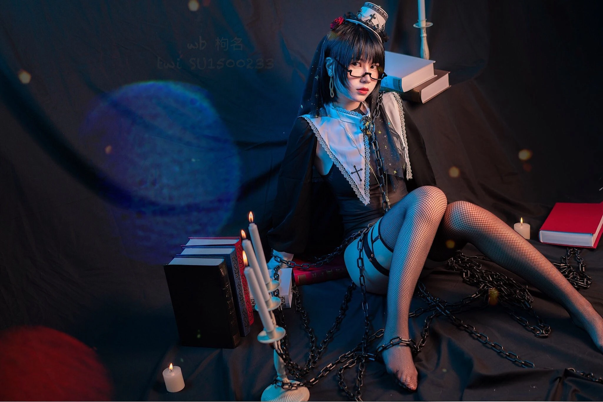 COSER美女逐月su 修女插图2
