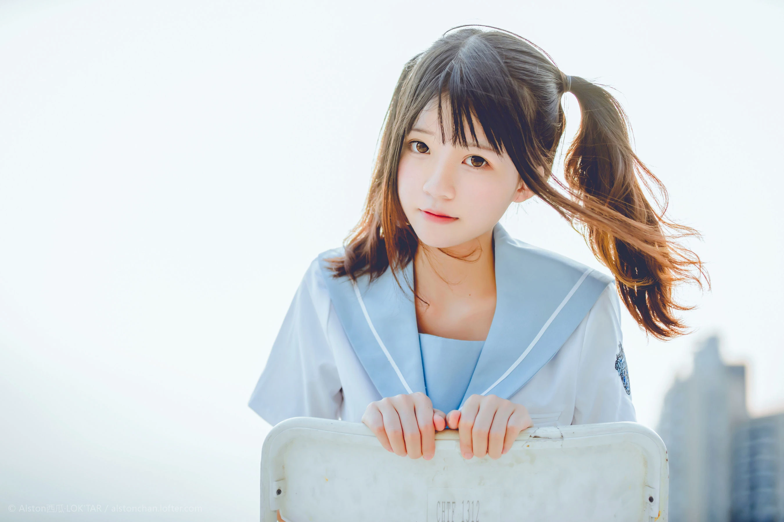 桜桃喵 穿制服的样子插图3