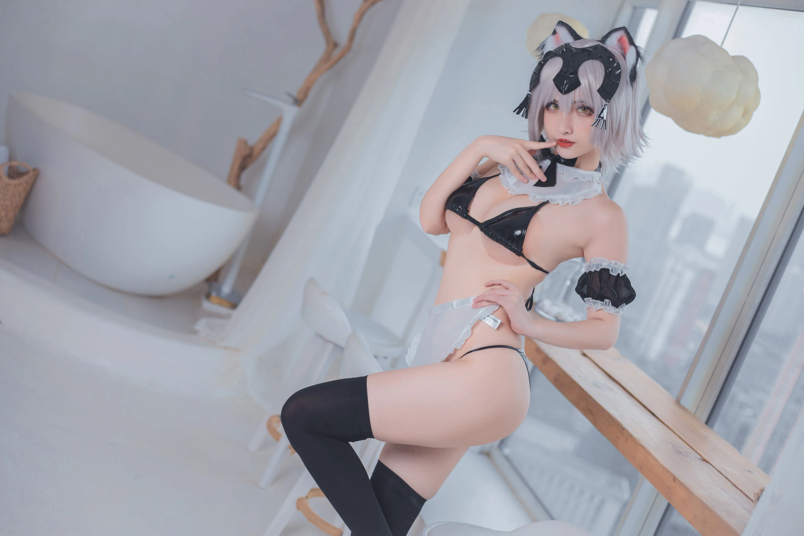 COS福利rioko凉凉子 七夕 月球女友 [42P]插图3