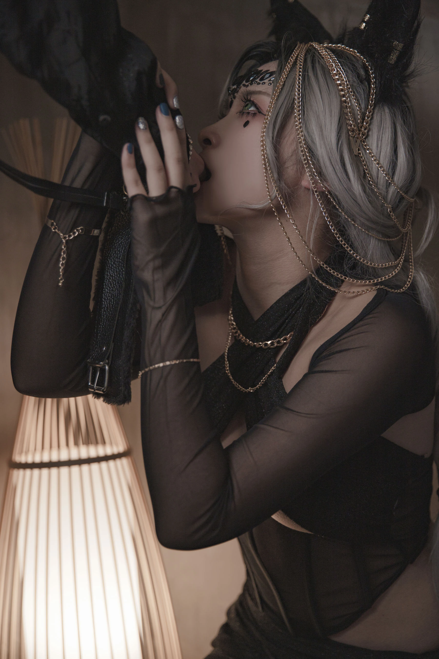 动漫博主洛璃LoLiSAMA – 狼少女 狼女的调教插图7