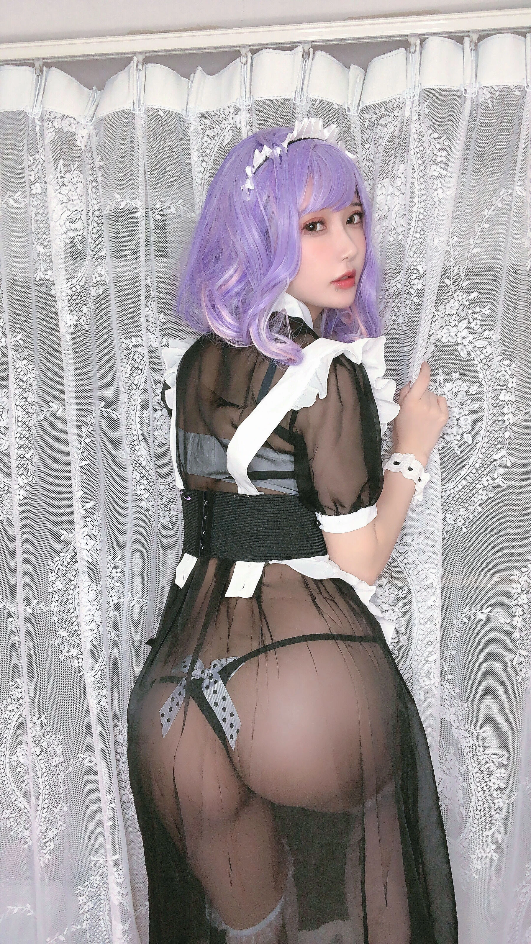 动漫博主阿包也是兔娘 – 女仆插图3