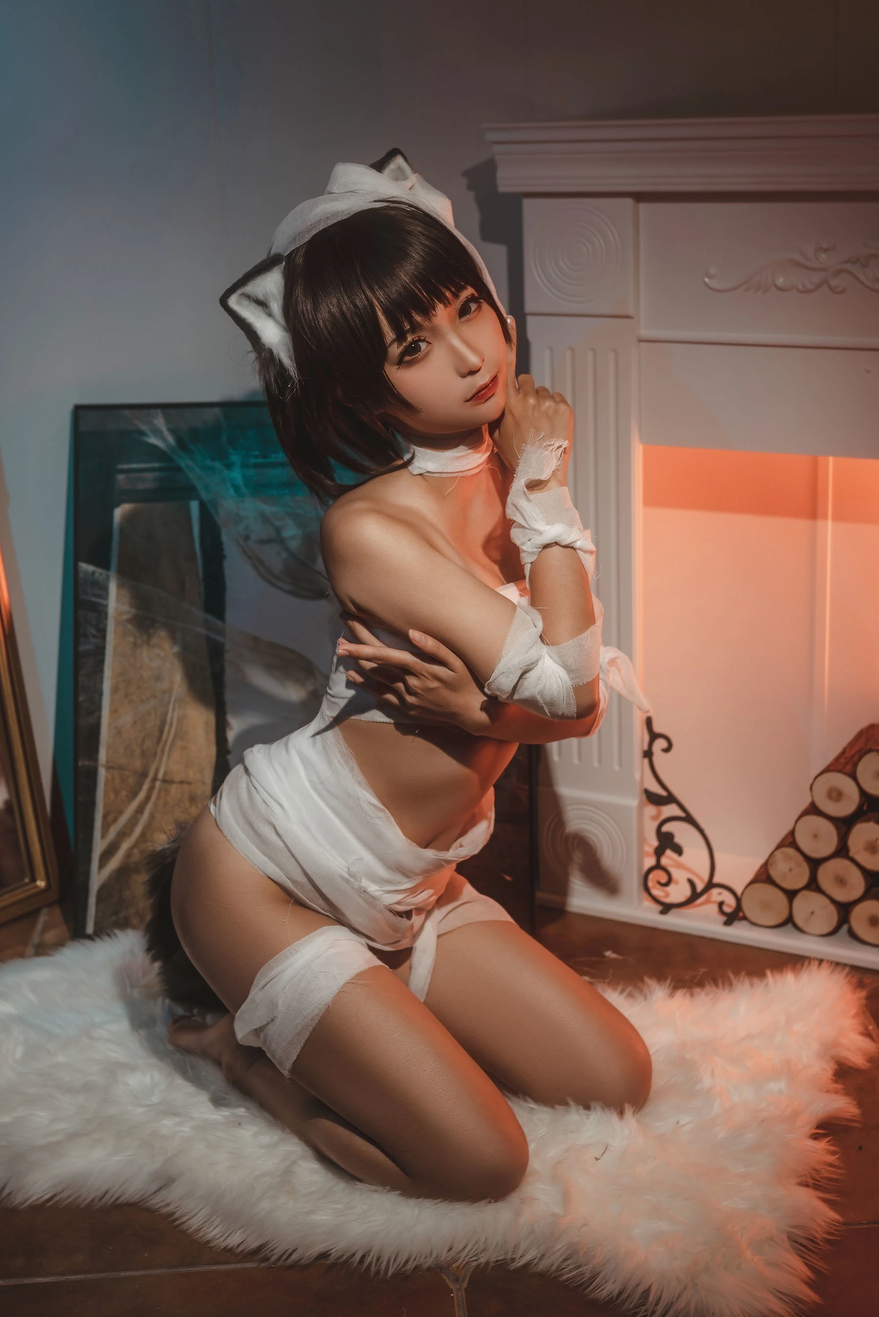 动漫博主蠢沫沫 绷带猫 [40P]插图4