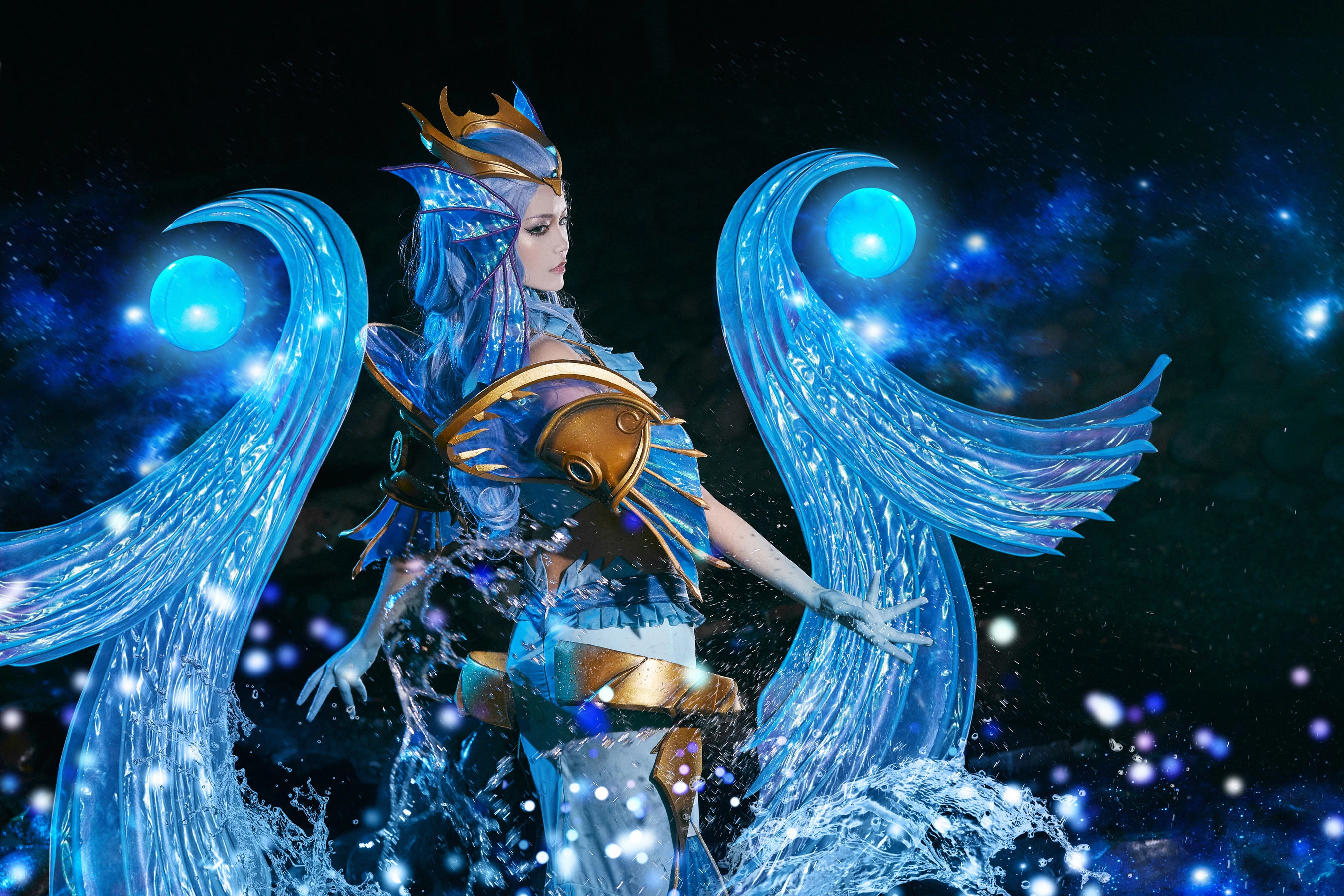 人气coser戚顾儿MIKI 王者荣耀 武则天海洋之心插图1