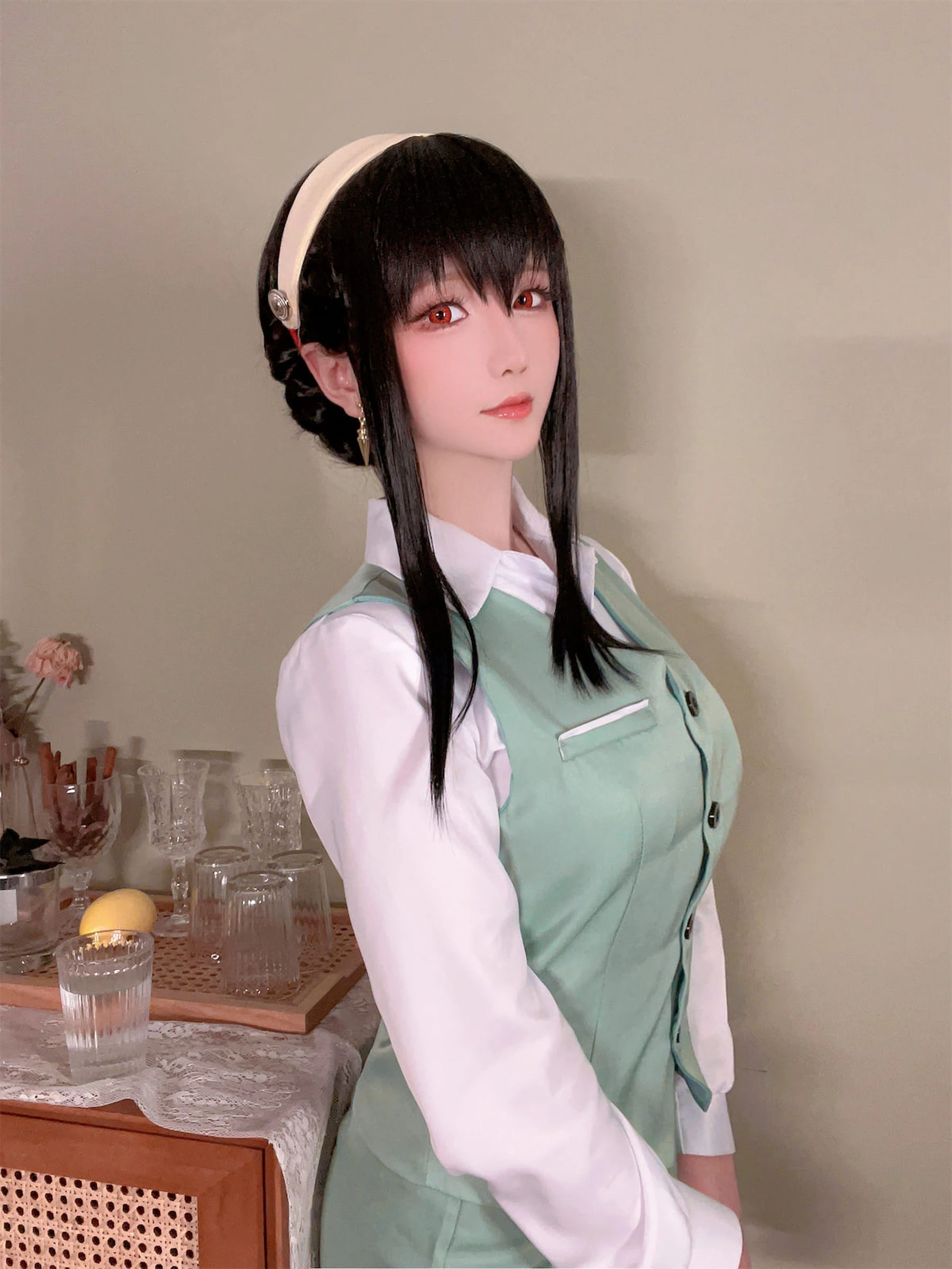 Coser小姐姐星之迟迟 – 圣诞节 约尔 OL制服插图2