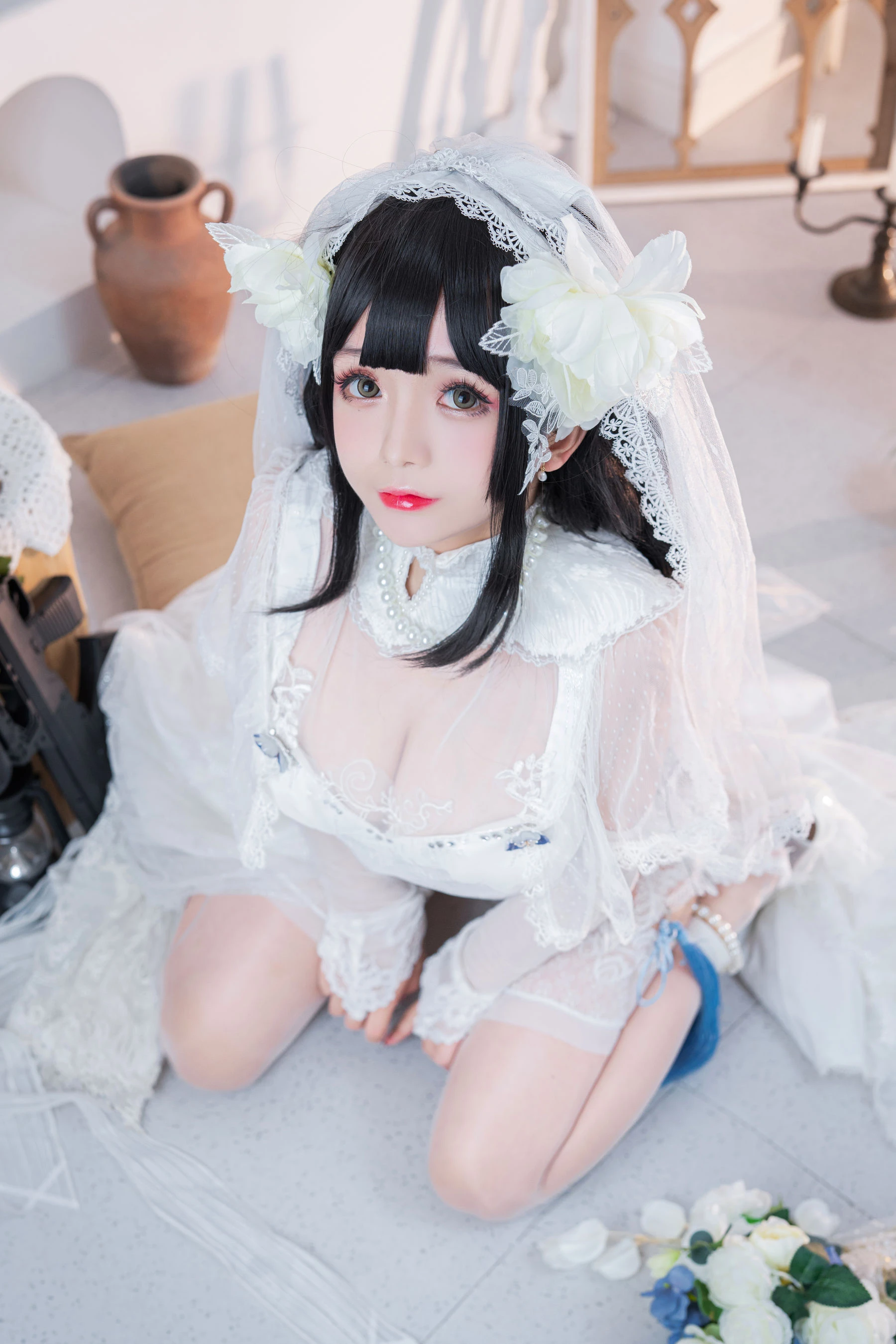 Cosplay日奈娇 – 95式婚纱 [50P]高清在线免费欣赏–微密图社-微密图社