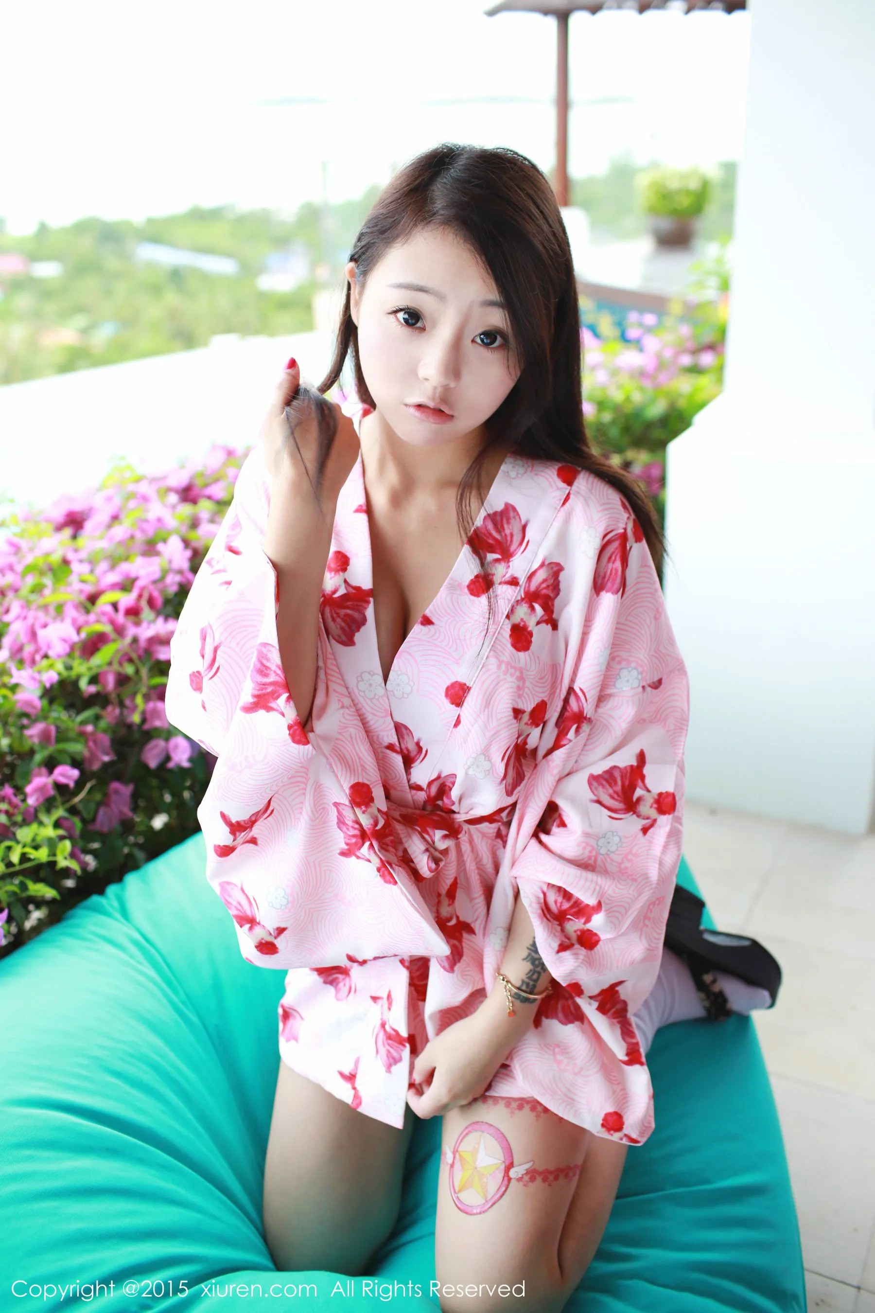 佘贝拉bella《主打性感女教师系列》 秀人网 No.438插图1
